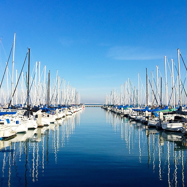 A marina in San Francisco, California